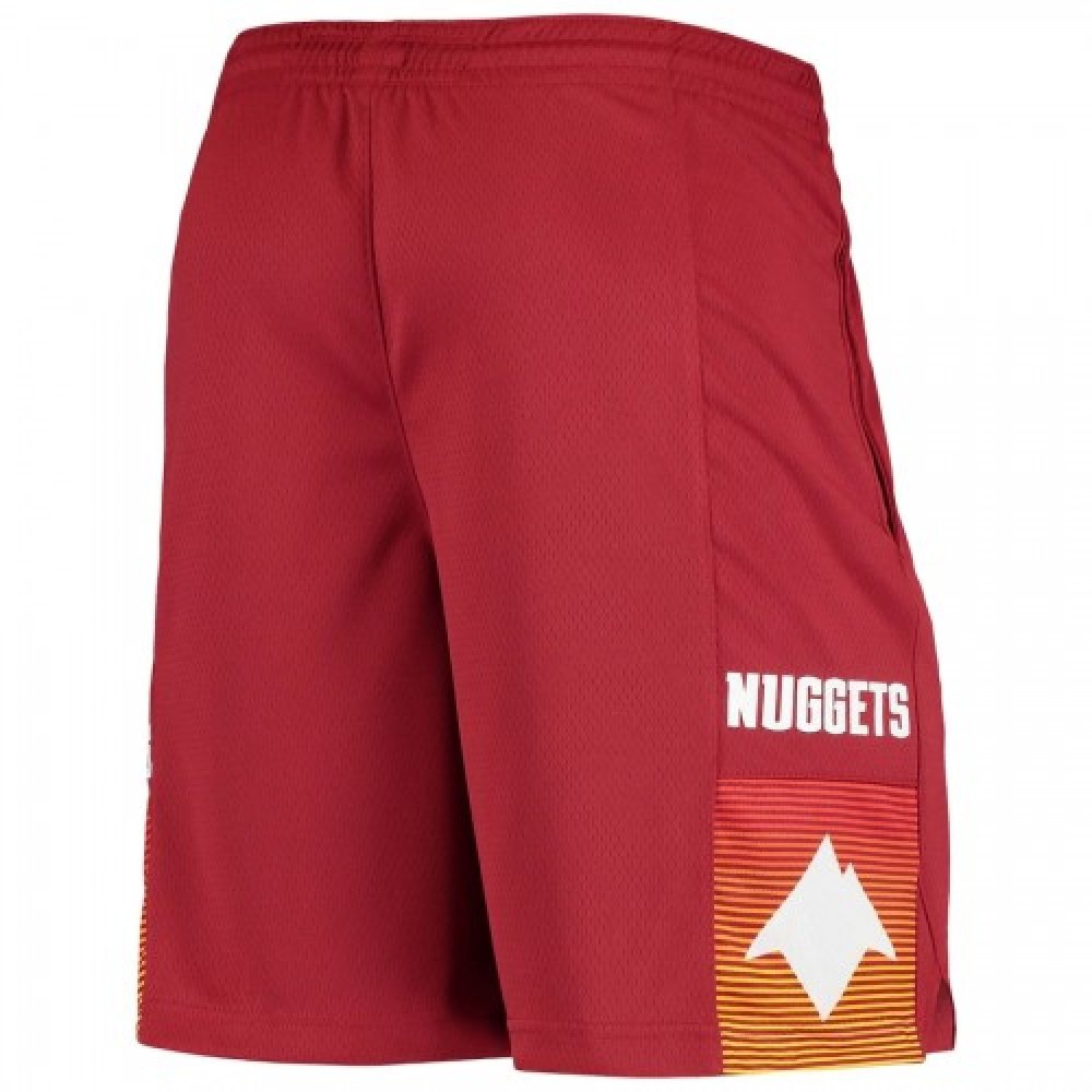 Men's Denver Nuggets Red 2020/21 Swingman Shorts - City Edition-Pro Kit Vault | Brand New 26/27 Sports Jerseys